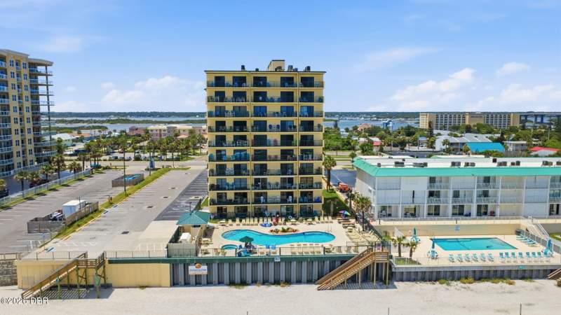 1 bedroom Condominium at 3647 S Atlantic Avenue #2D, Sunglow Resort, Daytona Beach Shores — photo 2