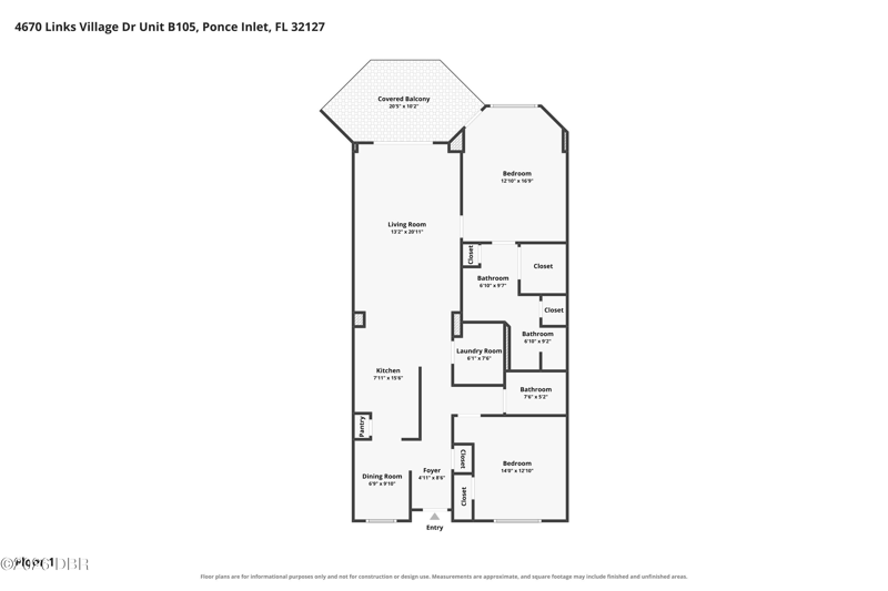 2 bedroom Condominium at 4670 Links Village Drive #B105, Harbour Village Condo, Ponce Inlet — photo 4