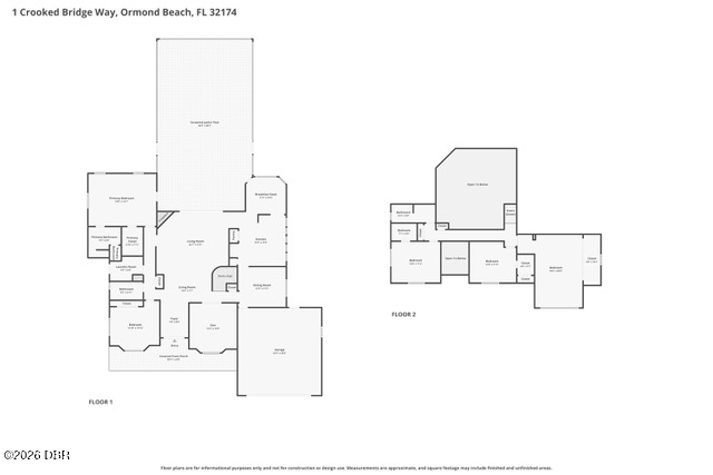 5 bedroom Single Family Residence at 1 Crooked Bridge Way, Breakaway Trails, Ormond Beach — photo 2