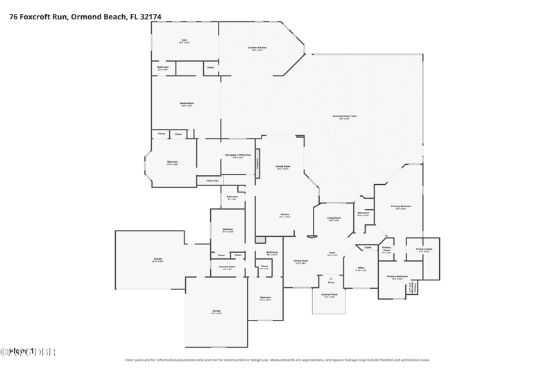 4 bedroom Single Family Residence at 76 Foxcroft Run, Hunters Ridge, Ormond Beach — photo 2