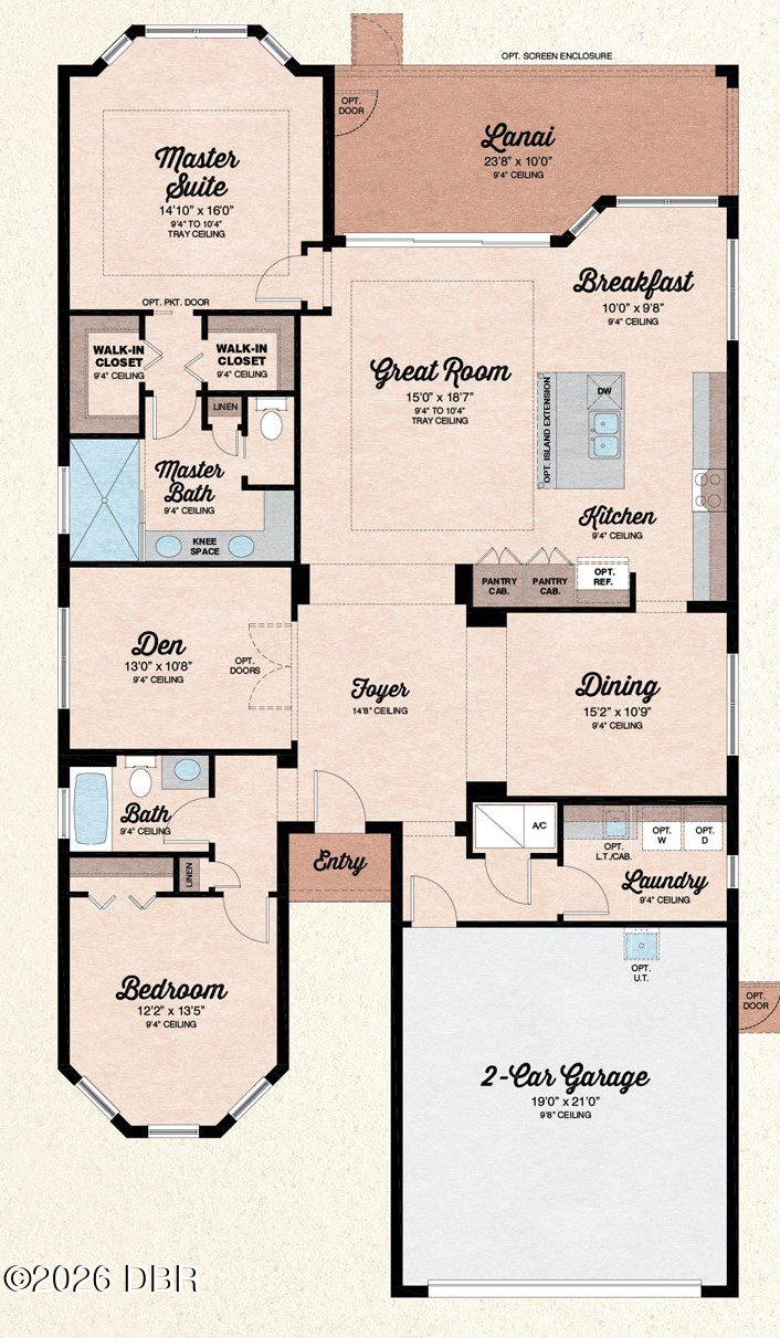3 bedroom Single Family Residence at 237 Compass Rose Drive, Latitude, Daytona Beach — photo 4