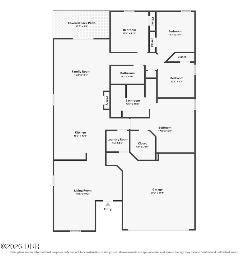 4 bedroom Single Family Residence at 120 Claymore Street, Deltona, Deltona — photo 2