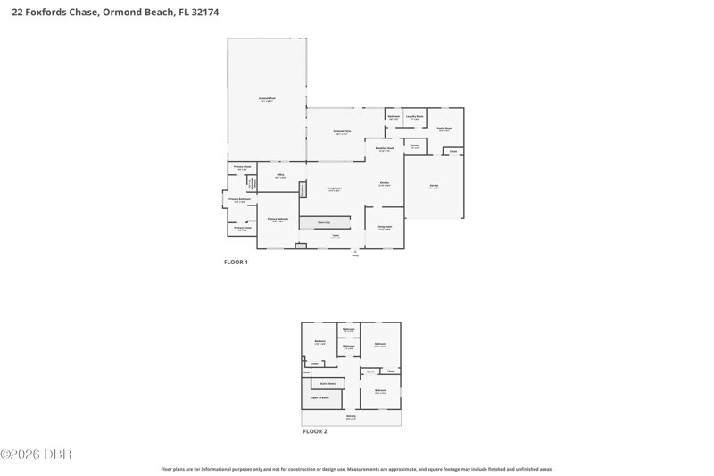 4 bedroom Single Family Residence at 22 Foxfords Chase, Hunters Ridge, Ormond Beach — photo 2