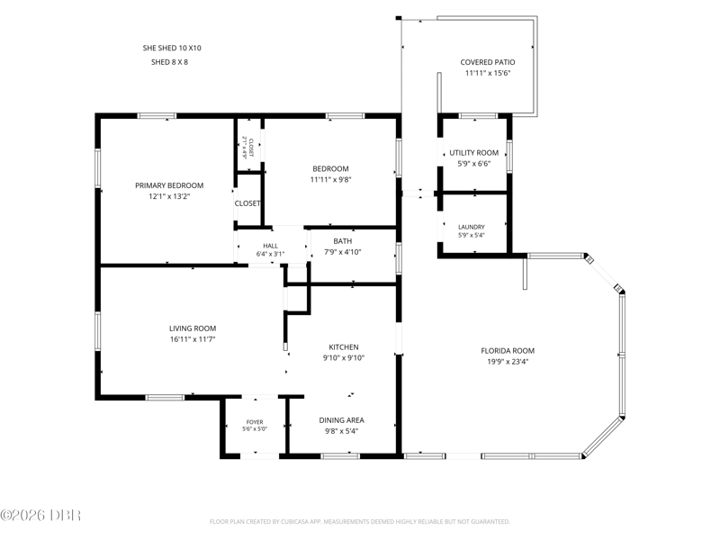 2 bedroom Single Family Residence at 300 Alice Street, Edgewater Acres, Edgewater — photo 2