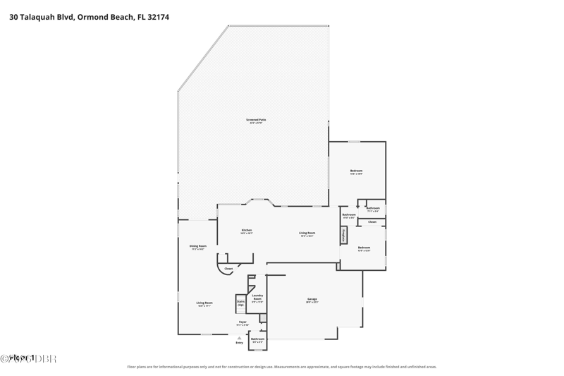 5 bedroom Single Family Residence at 30 Talaquah Boulevard, Talaquah, Ormond Beach — photo 4