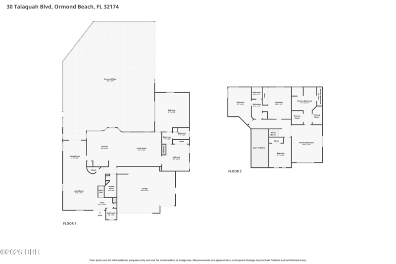 5 bedroom Single Family Residence at 30 Talaquah Boulevard, Talaquah, Ormond Beach — photo 2
