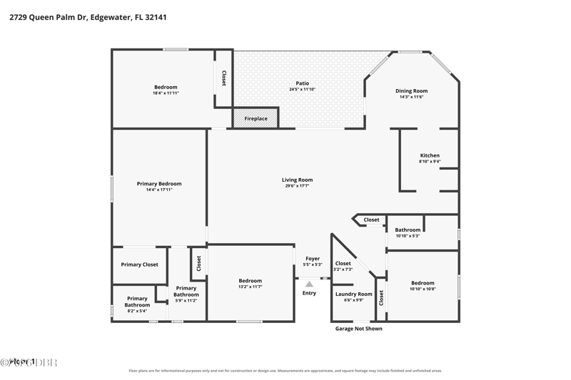 4 bedroom Single Family Residence at 2729 Queen Palm Drive, Florida Shores, Edgewater — photo 2