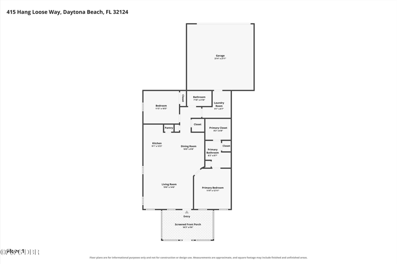 2 bedroom Single Family Residence at 415 Hang Loose Way, Latitude, Daytona Beach — photo 2