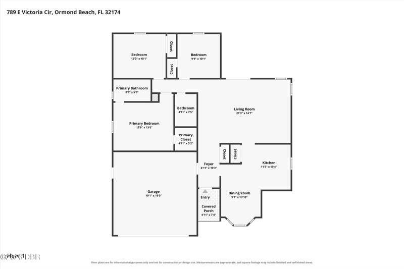 3 bedroom Single Family Residence at 789 Victoria Circle, Stratford Place, Ormond Beach — photo 2