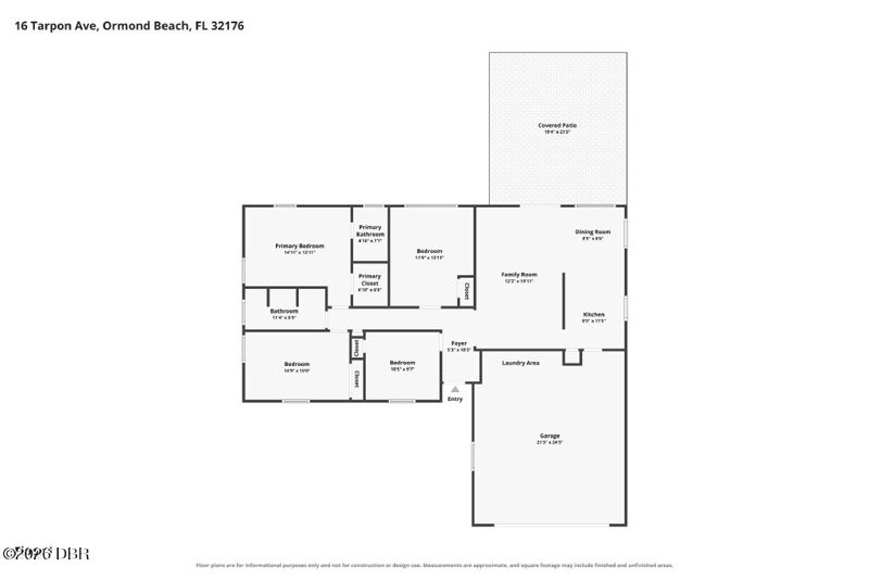 4 bedroom Single Family Residence at 16 Tarpon Avenue, Ormond Beach Plaza, Ormond Beach — photo 2