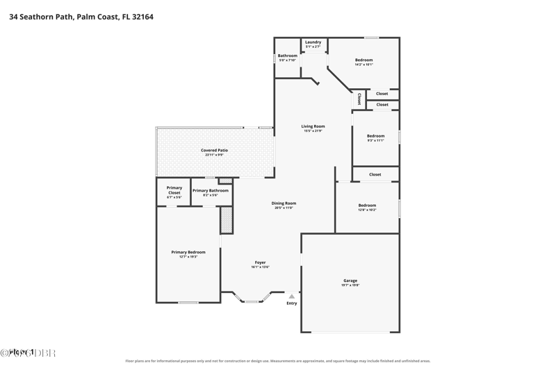 4 bedroom Single Family Residence at 34 Seathorn Path, Palm Coast, Palm Coast — photo 2