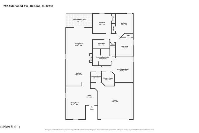4 bedroom Single Family Residence at 712 Alderwood Avenue, Deltona, Deltona — photo 2