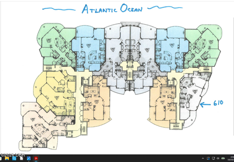 2 bedroom Condominium at 1925 S Atlantic Avenue #610, Ocean Vistas Condo, Daytona Beach Shores — photo 2