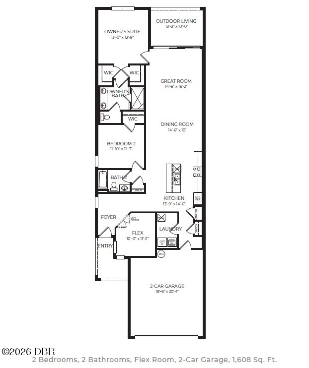 2 bedroom Single Family Residence at 2731 Kinsale Lane, Halifax Plantation, Ormond Beach — photo 3