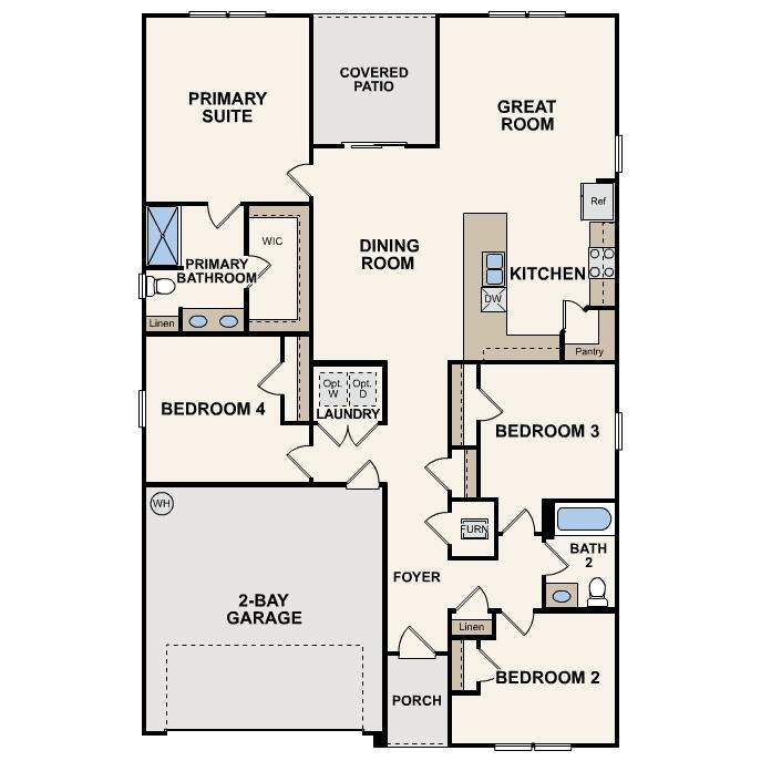 4 bedroom Detached Single Family at 6000 Hidden Knoll Court, Meadow Creek, Crestview — photo 5