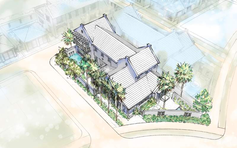 5 bedroom Detached Single Family at 18 Hagan Alley, Alys Beach, Inlet Beach — photo 2