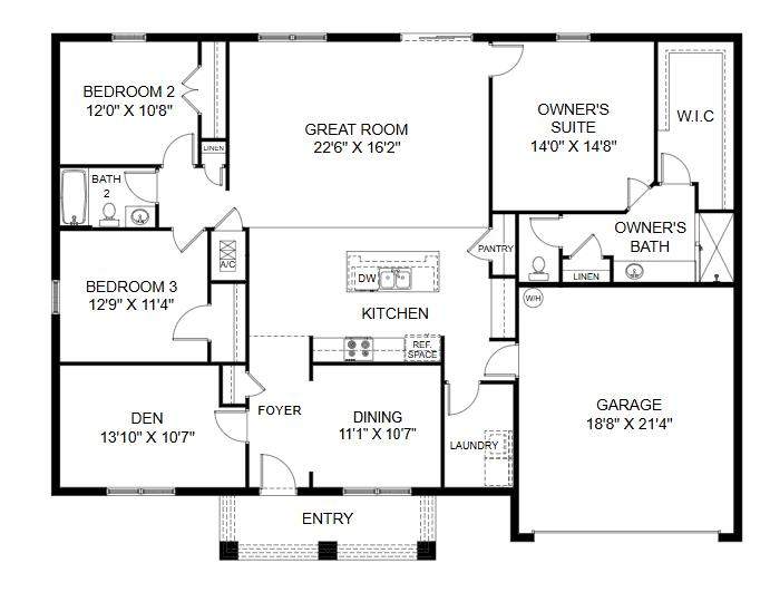 3 bedroom Detached Single Family at 106 E Fawn Run, Natureview, Freeport — photo 2