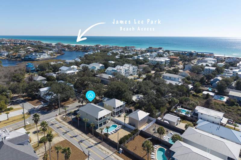 7 bedroom Detached Single Family at 94 Dolphin Street, Crystal Beach, Destin — photo 5