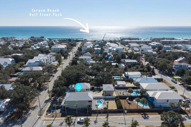 7 bedroom Detached Single Family at 94 Dolphin Street, Crystal Beach, Destin — photo 4
