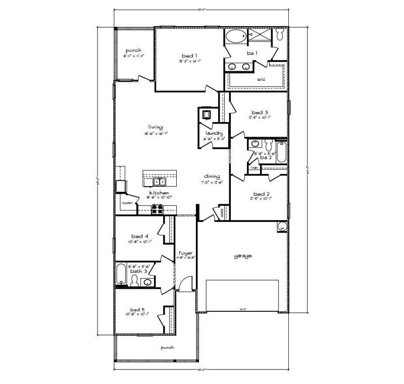 5 bedroom Detached Single Family at 68 Foxtrail Run, Ashton Park Phase 3B, Freeport — photo 2
