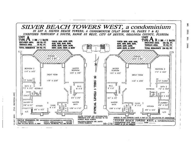 2 bedroom Condominium at 1048 E Highway 98 #1502 W, Silver Beach Towers West, Destin — photo 2