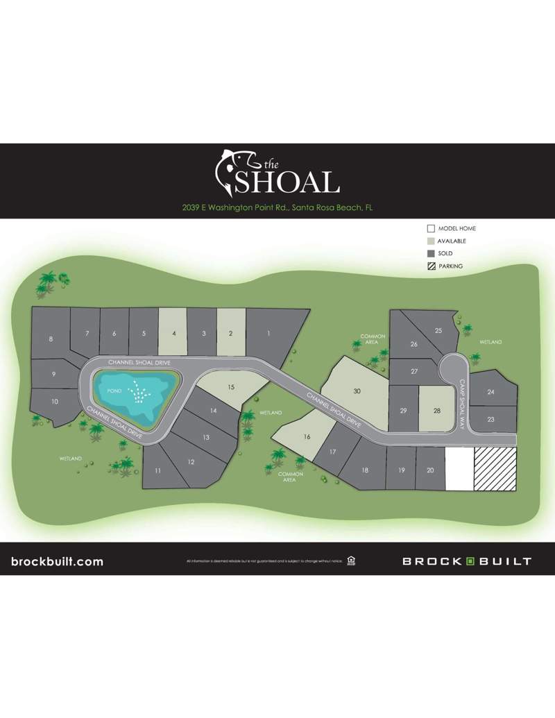 5 bedroom Detached Single Family at 192 Channel Shoal Drive #Lot 4, The Shoal, Santa Rosa Beach — photo 5