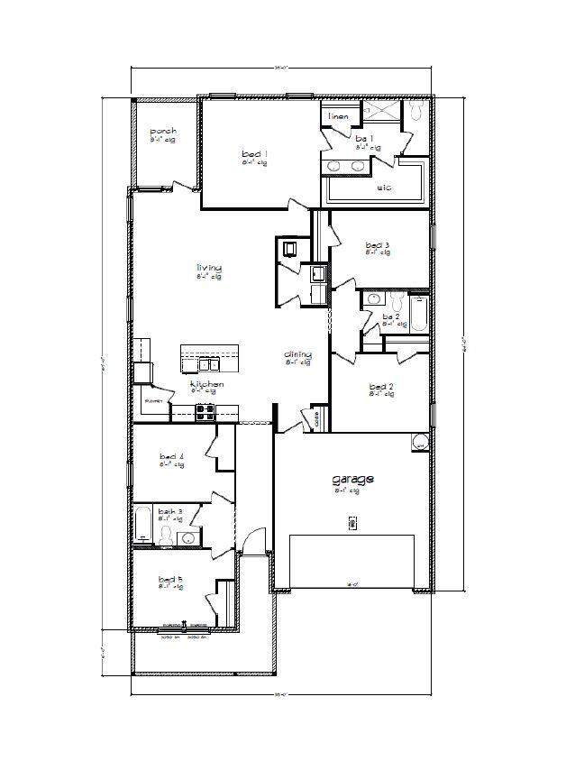 5 bedroom Detached Single Family at 1202 Dustin Aaron Lane, Gator's Landing, Baker — photo 2