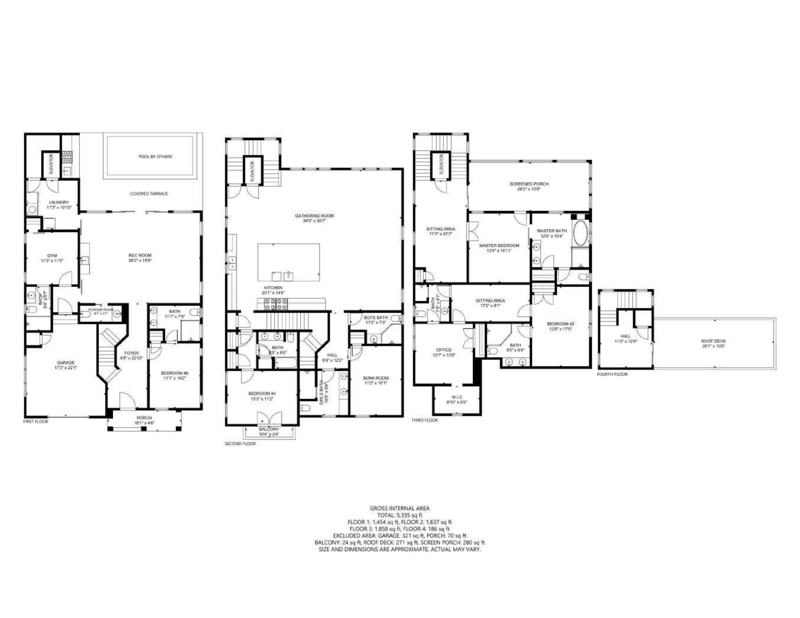 7 bedroom Detached Single Family at 69 Live Oak Street, Seagrove 1st Addn, Santa Rosa Beach — photo 2