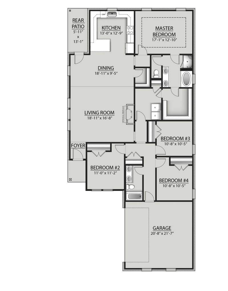 4 bedroom Detached Single Family at 22 W Fawn Run West, Natureview Ph II, Freeport — photo 3