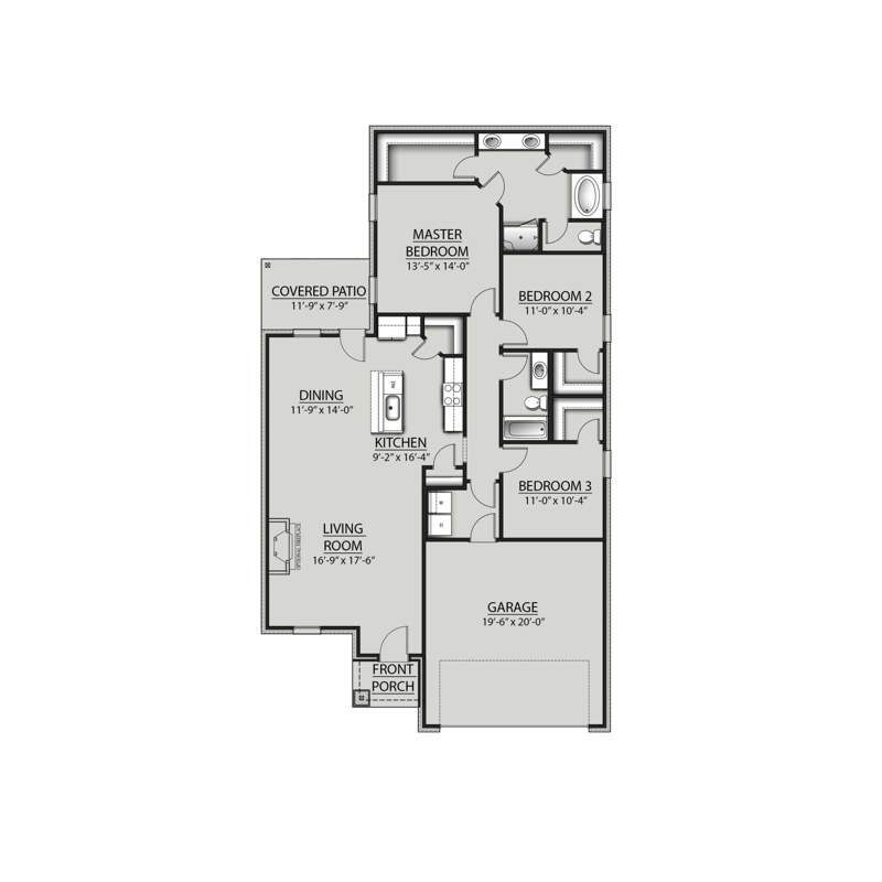 3 bedroom Detached Single Family at 424 Natureview Way, Natureview Ph I, Freeport — photo 3