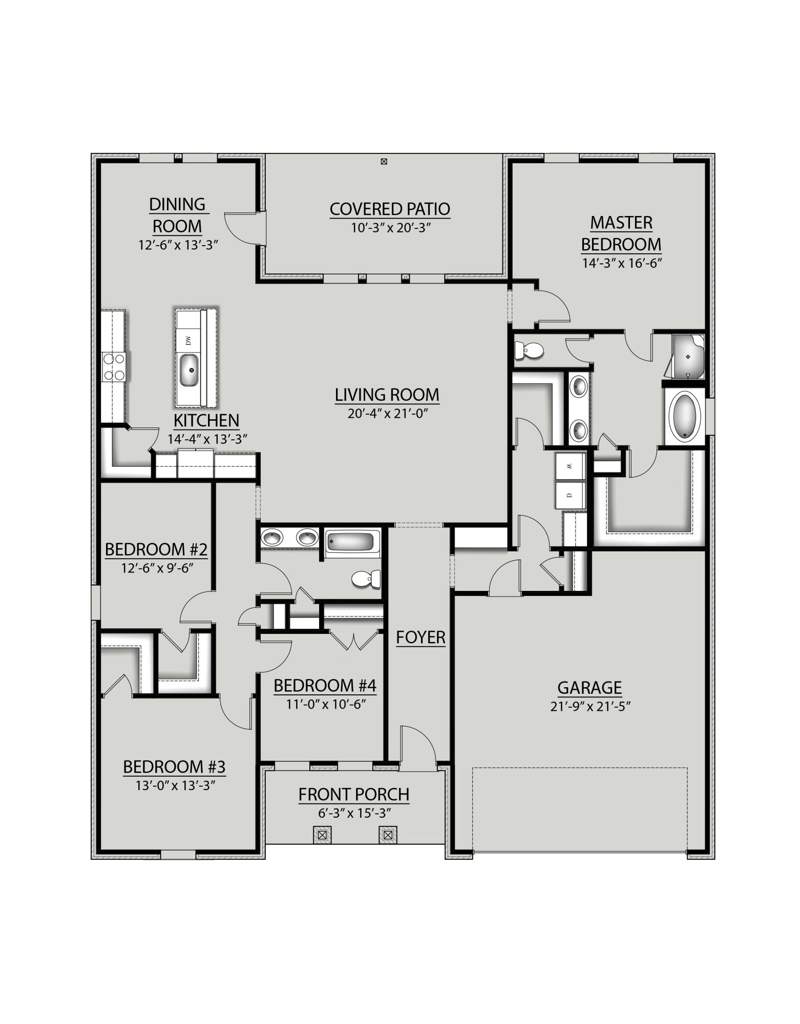 4 bedroom Detached Single Family at 41 E Tweet Street, Hammock Bay - Bird Song, Freeport — photo 3