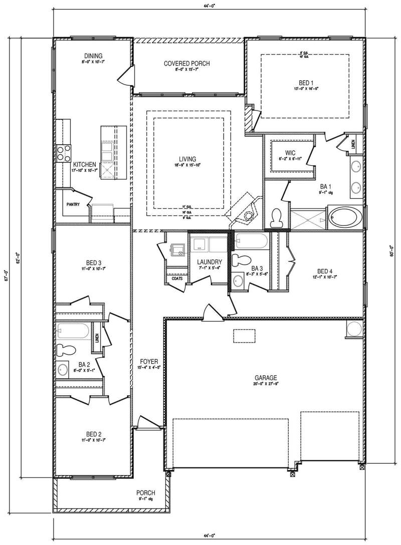 4 bedroom Detached Single Family at 5326 Macarthur Drive, Independence, Crestview — photo 2