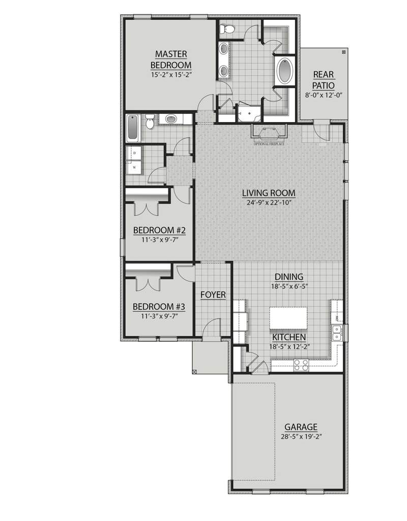 3 bedroom Detached Single Family at 222 Splendor, Natureview Ph I, Freeport — photo 2