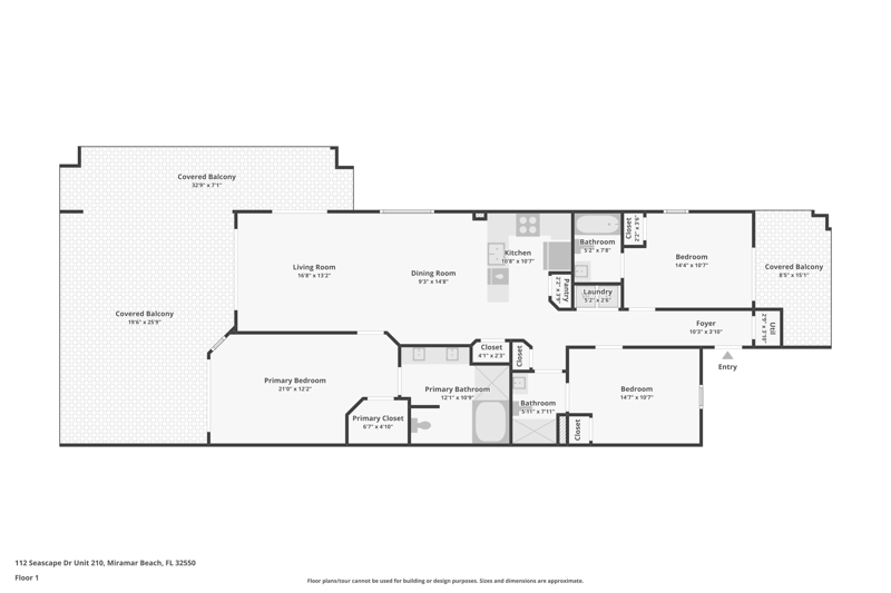 3 bedroom Condominium at 112 Seascape Drive #Unit 210, Ariel Dunes, Miramar Beach — photo 3