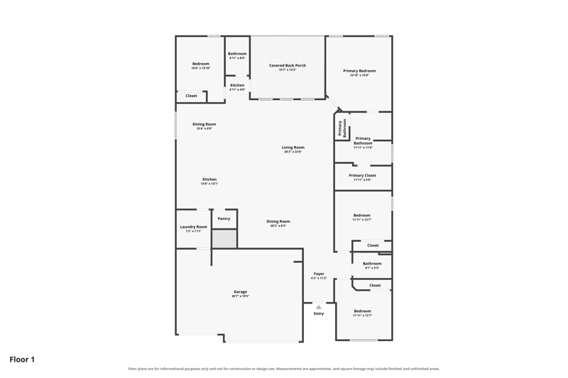 4 bedroom Detached Single Family at 2456 Dakota Way, Hillwood Estates, Crestview — photo 3