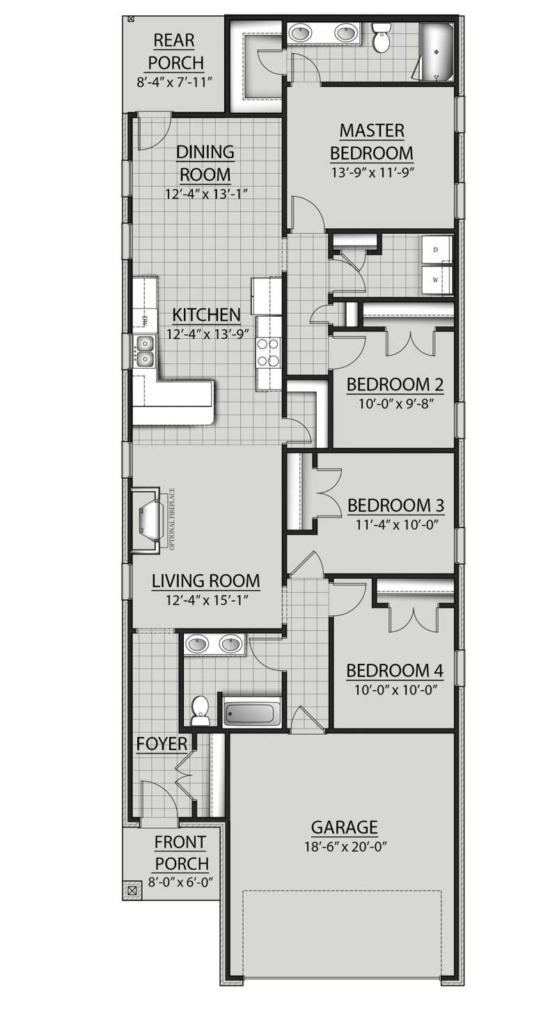 4 bedroom Detached Single Family at 127 Natureview Way, Natureview Ph I, Freeport — photo 2