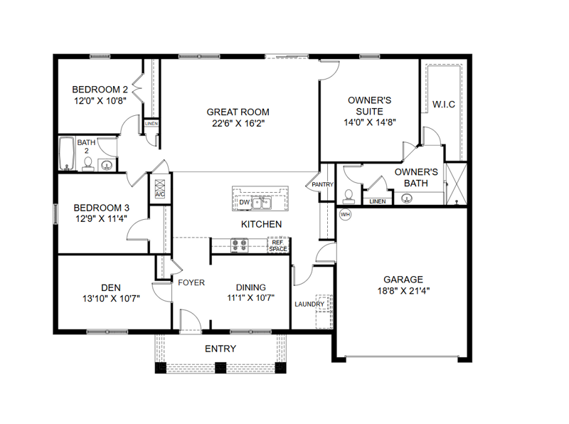 4 bedroom Detached Single Family at 34 S Bentgrass Road, Windswept Estates, Freeport — photo 2