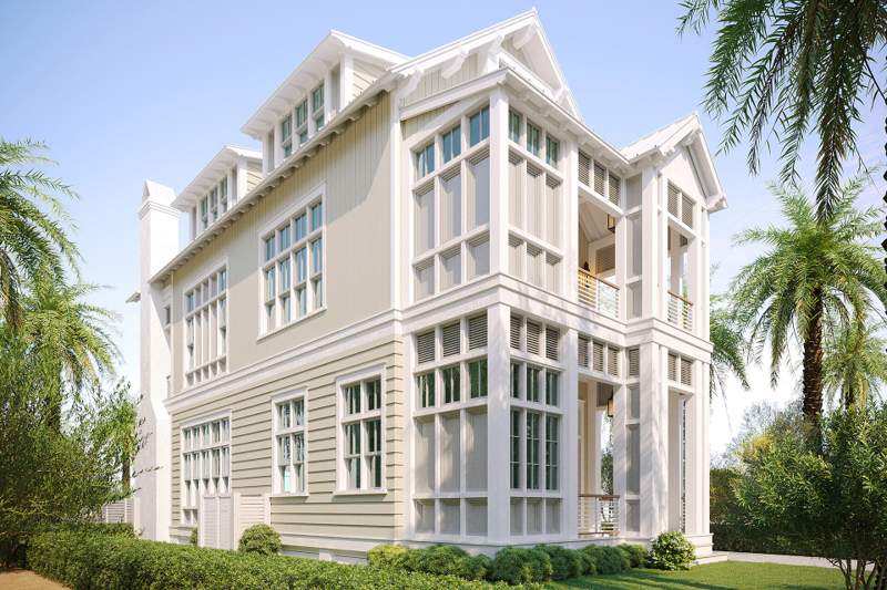 4 bedroom Detached Single Family at Lot 35 String Lily Cove, Watercolor, Santa Rosa Beach — photo 5