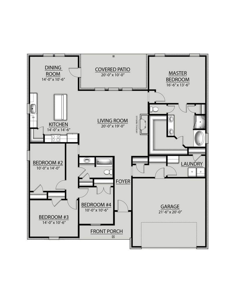 4 bedroom Detached Single Family at 2956 Houston Place Drive, Houston Place, Crestview — photo 3