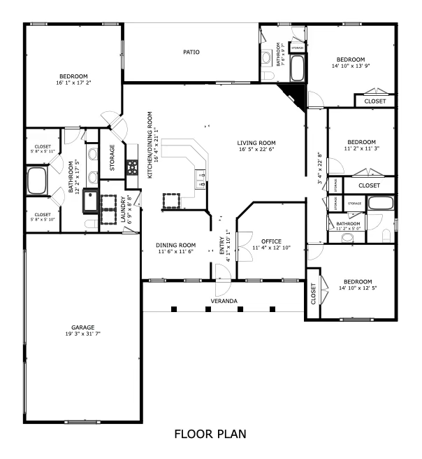 4 bedroom Detached Single Family at 2606 Butterfly Alley, Silverwood, Crestview — photo 2