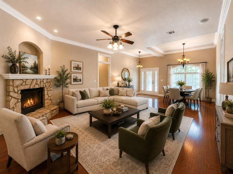 4 bedroom Detached Single Family at 4812 N Mosley Lane, Claires Vineyard, Crestview — photo 5