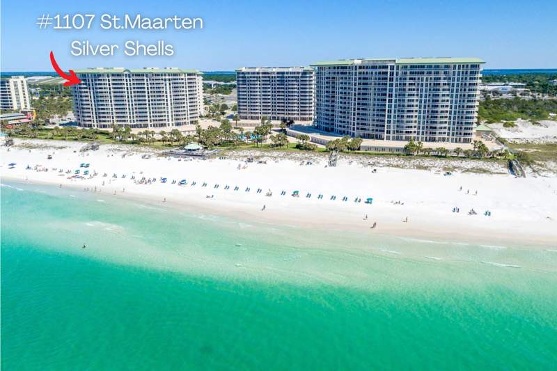 3 bedroom Condominium at 15200 Emerald Coast Parkway #1107, St. Maarten At Silver Shells, Destin — photo 2