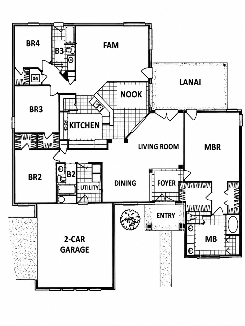 4 bedroom Detached Single Family at 5925 Wind Trace Road, Wind Meadows, Crestview — photo 2