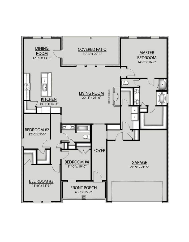 4 bedroom Detached Single Family at 71 E Tweet Street, Hammock Bay - Bird Song, Freeport — photo 3