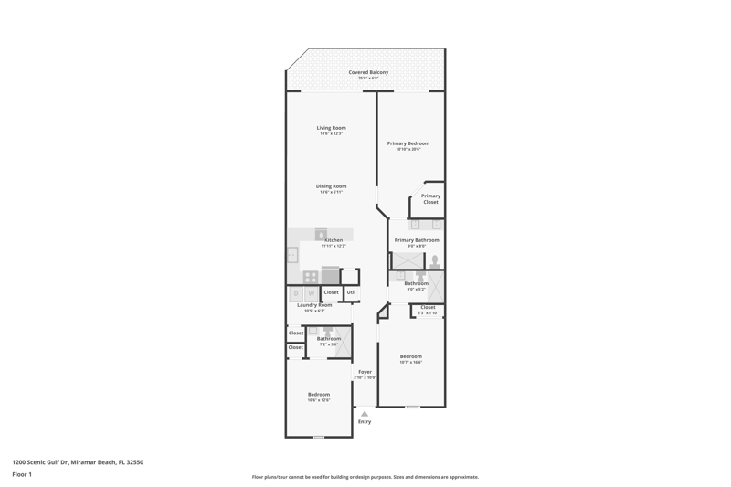3 bedroom Condominium at 1200 Scenic Gulf Drive #B1201, Majestic Sun, Miramar Beach — photo 3