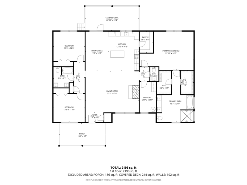 3 bedroom Detached Single Family at 109 Spring Hill Road, Magnolia Springs, DeFuniak Springs — photo 3