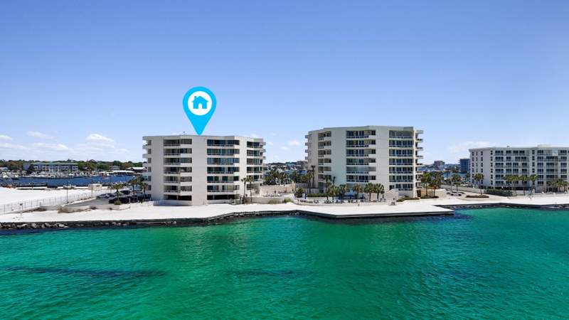 2 bedroom Condominium at 100 Gulf Shore Drive #108, East Pass Towers Condo, Destin — photo 2