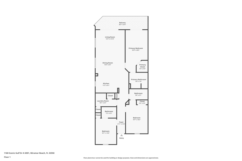 3 bedroom Condominium at 1160 Scenic Gulf Drive #A901, Majestic Sun Condominium, Miramar Beach — photo 2