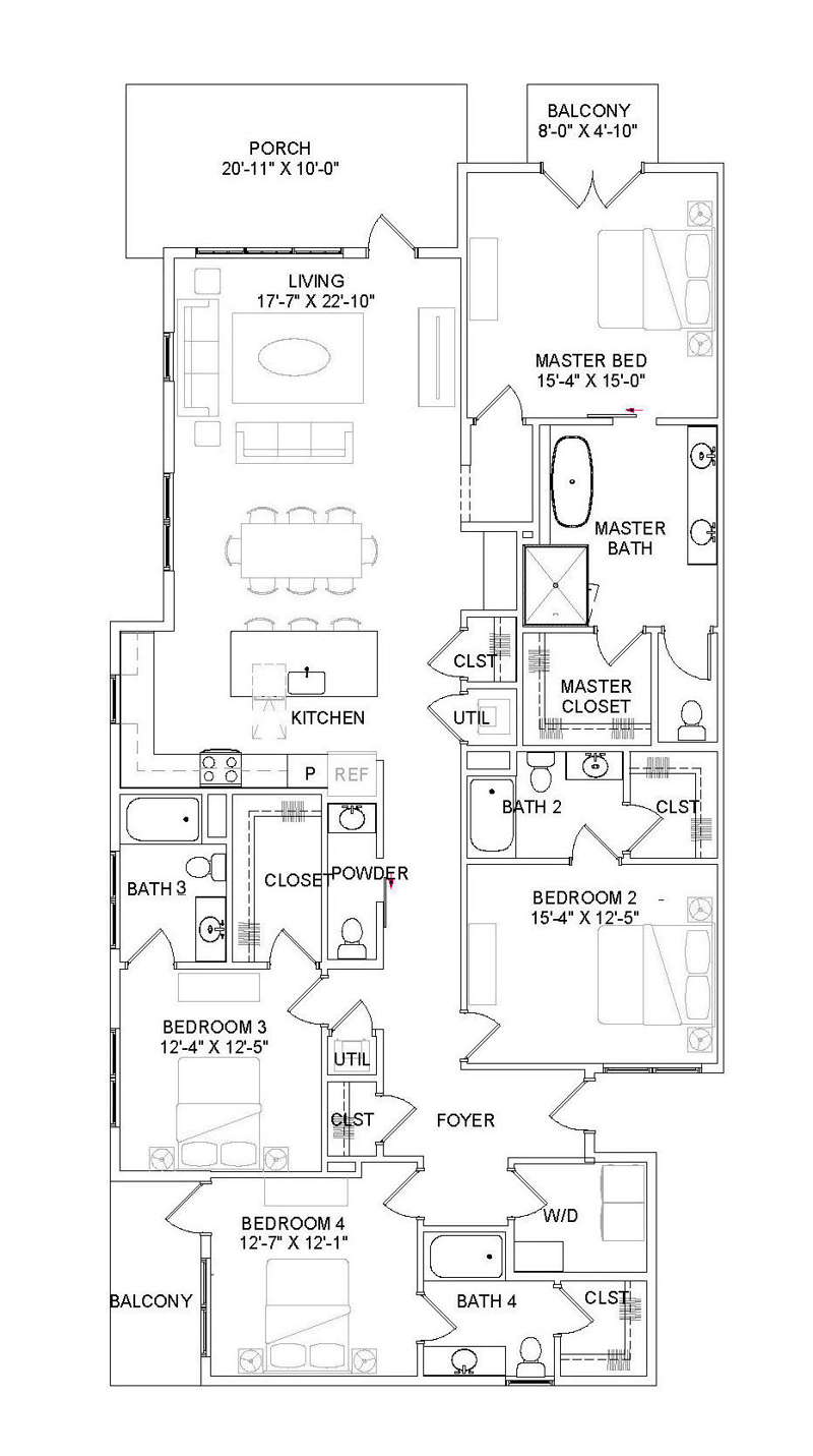 4 bedroom Condominium at 56 N The Grv Drive #131, The Grove at Seascape Resort, Miramar Beach — photo 2