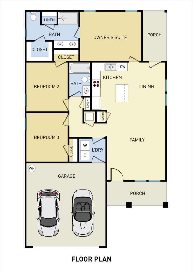 3 bedroom Detached Single Family at 2826 Blackbird Court, BARTON'S BEND, Crestview — photo 2